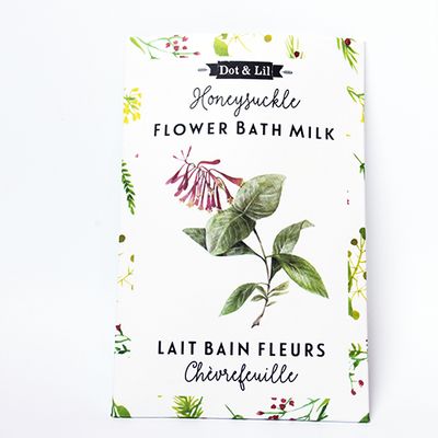 Sachet lait de bain  - Chèvrefeuille - Dot &amp; Lil