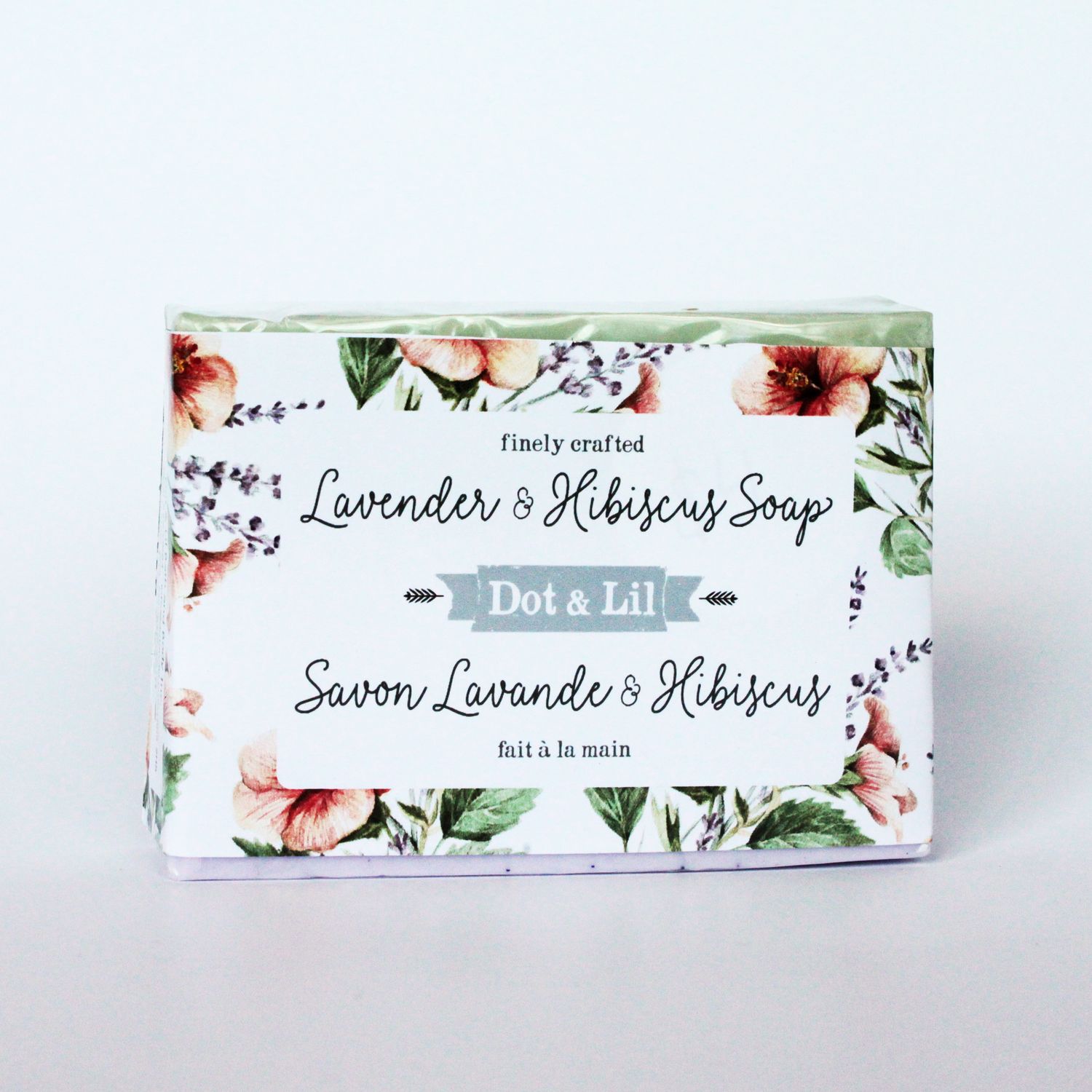 Savon - Lavande &amp; hibiscus - Dot &amp; Lil