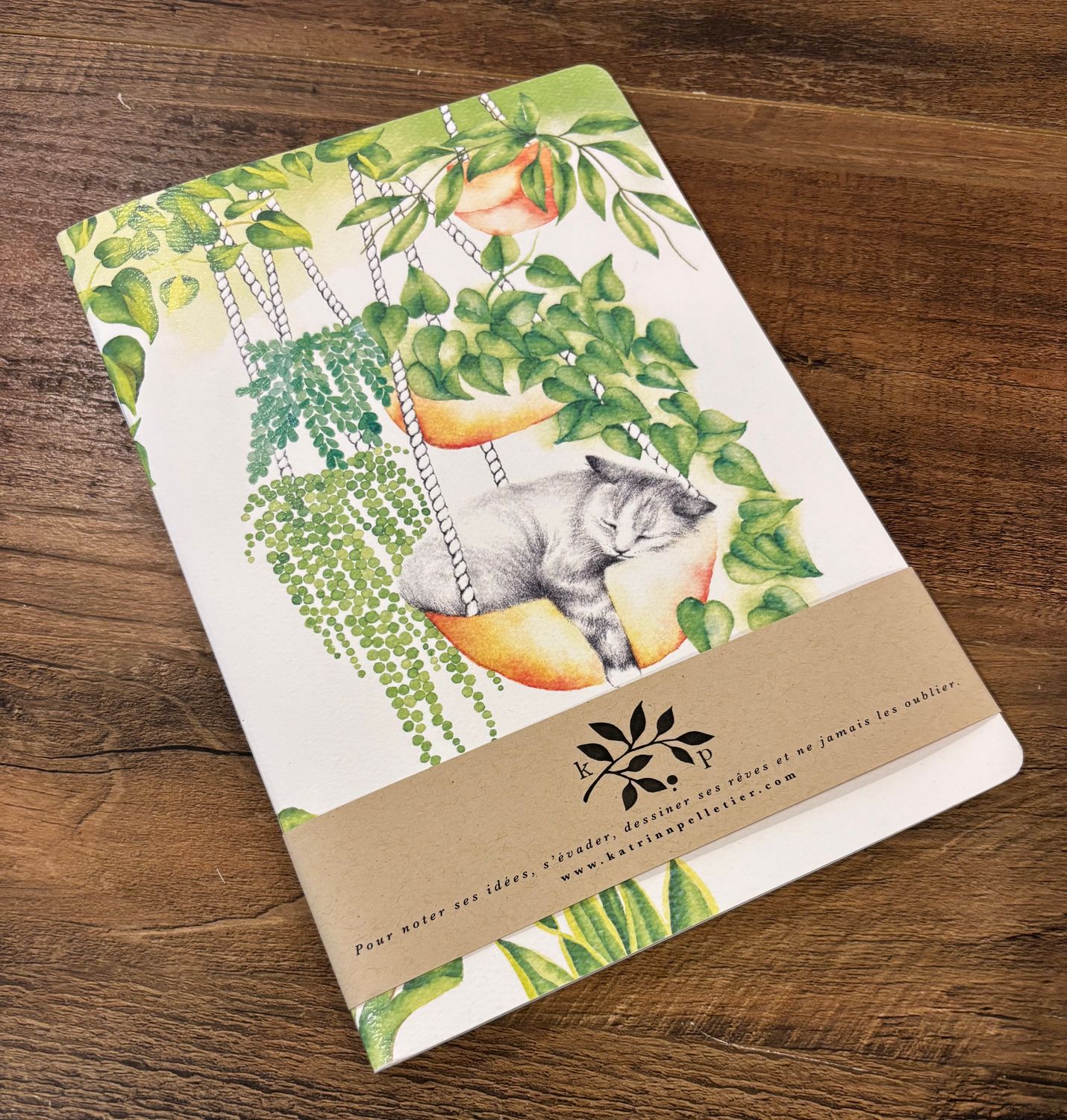Cahier chat dormant - Katrinn P