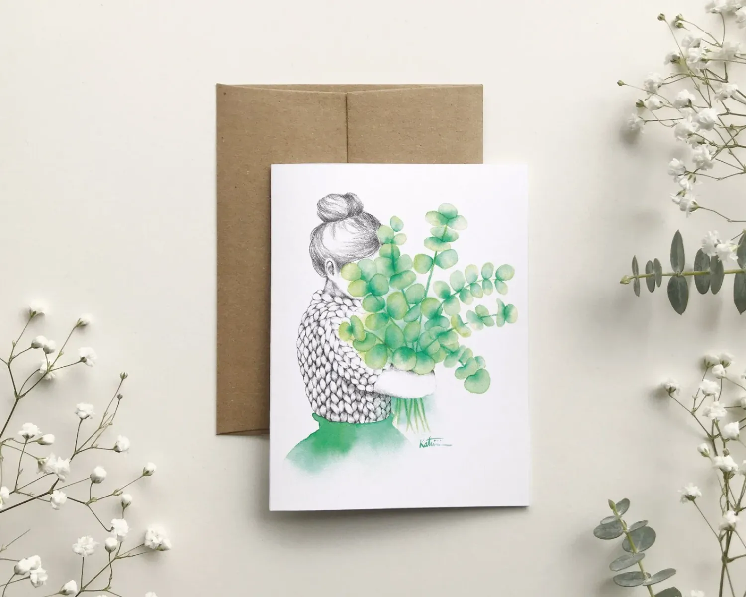 Carte de souhaits - Katrinn P