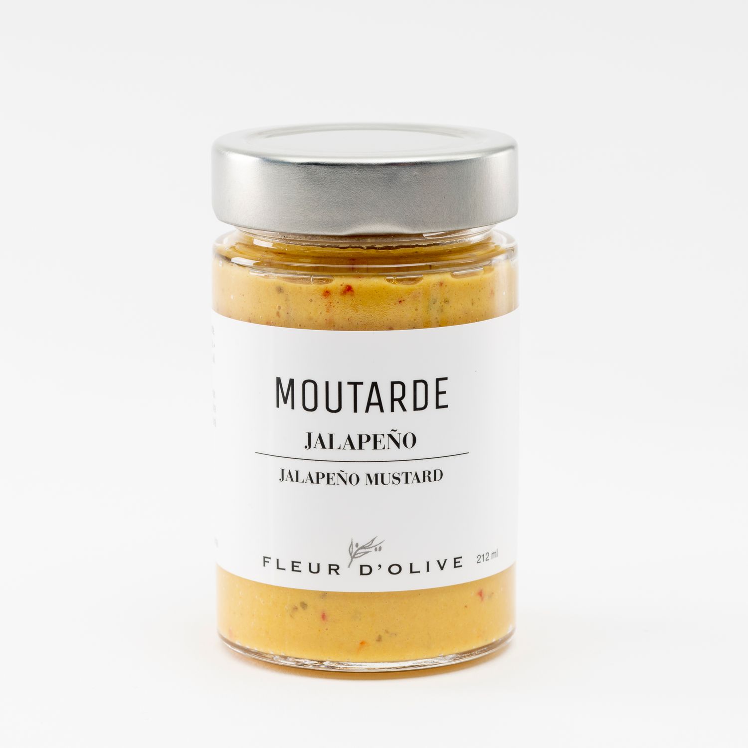 Moutarde Jalapeno - Fleur d&#39;Olive - 212ml
