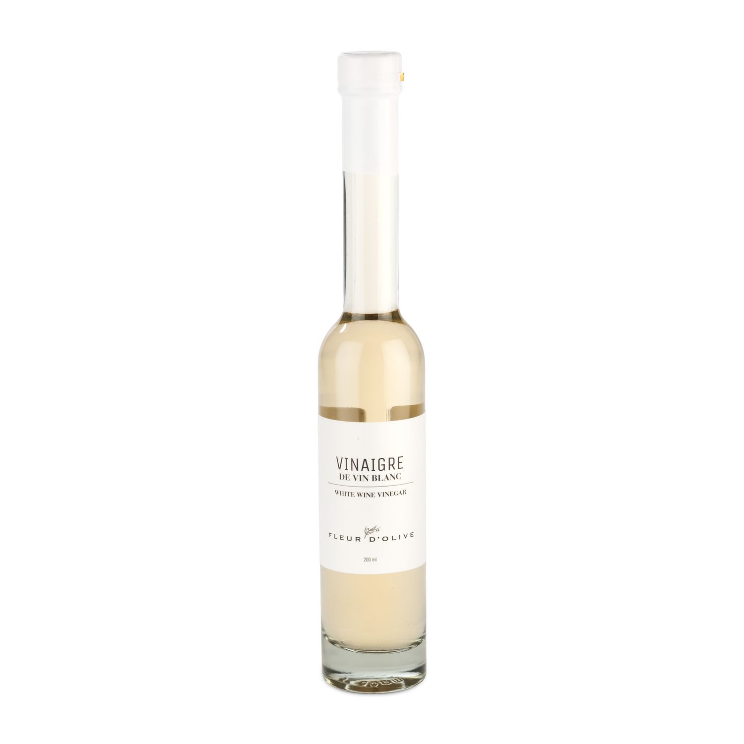 Vinaigre de vin blanc 200ml - Fleur d&#39;Olive