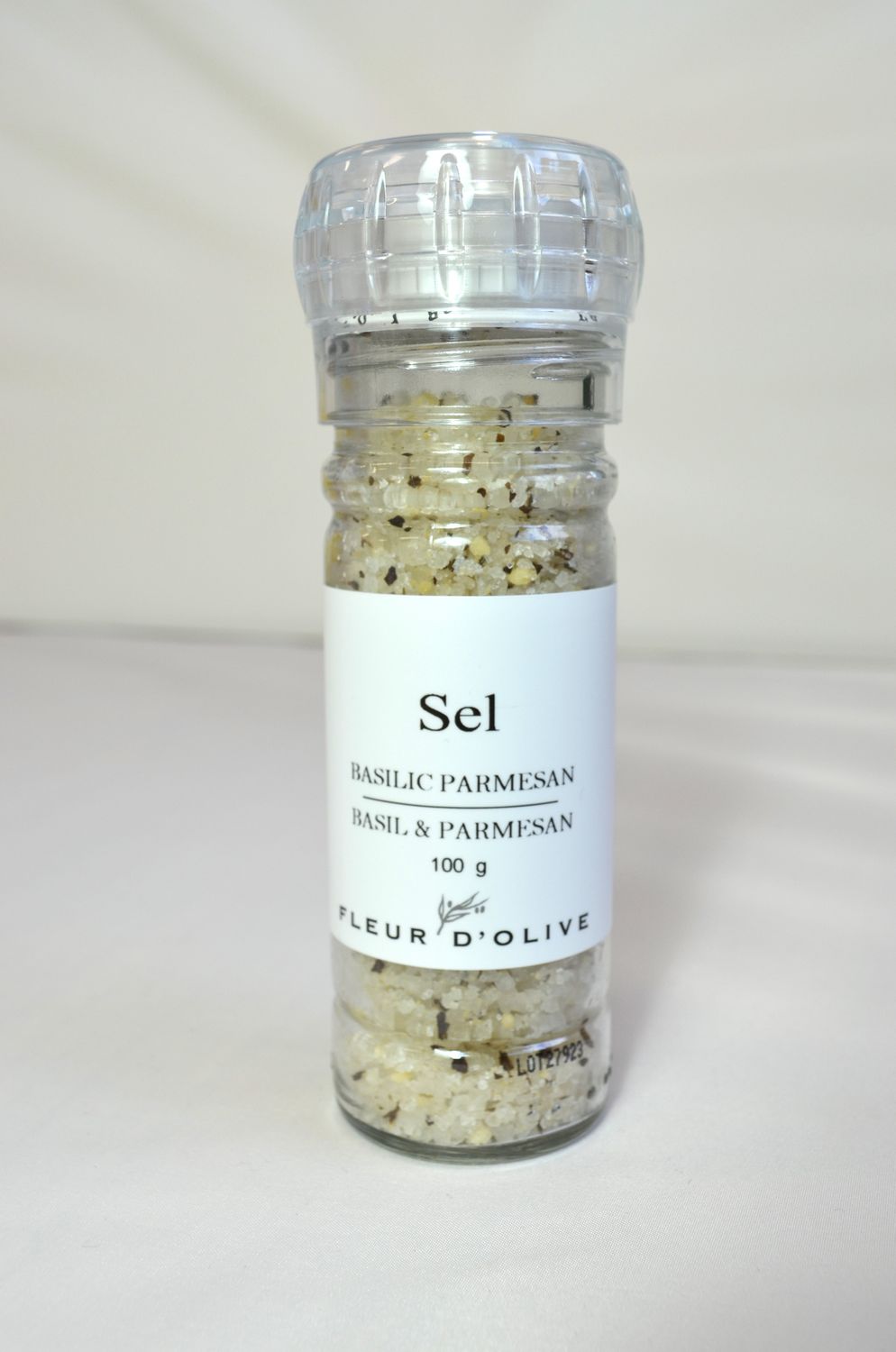 Sel Basilic &amp; Parmesan - Fleur d&#39;Olive - 110g