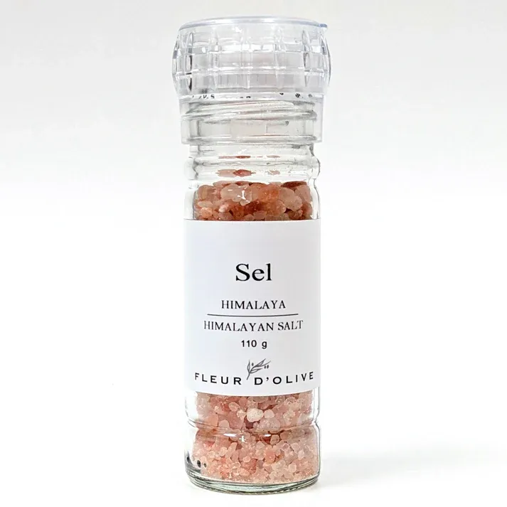 Sel Himalaya - Moulin 115g - Fleur d&#39;Olive