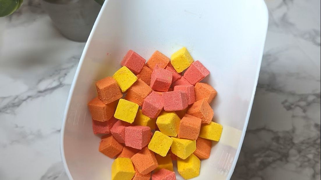 Sac de cubettes de bain / Fraise-agrumes / Bain bon pour toi
