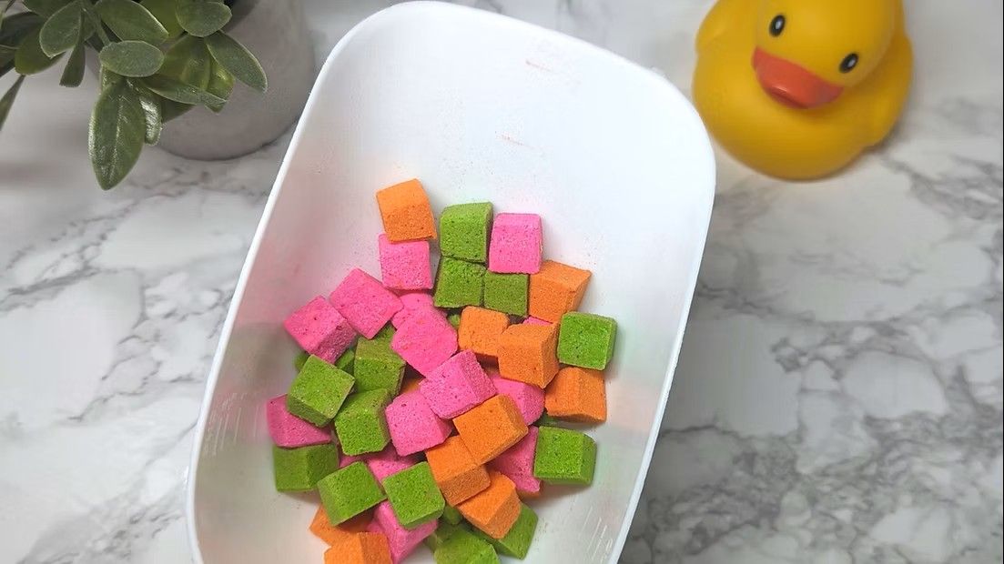 Sac de cubettes de bain / Trio de melons / Bain bon pour toi