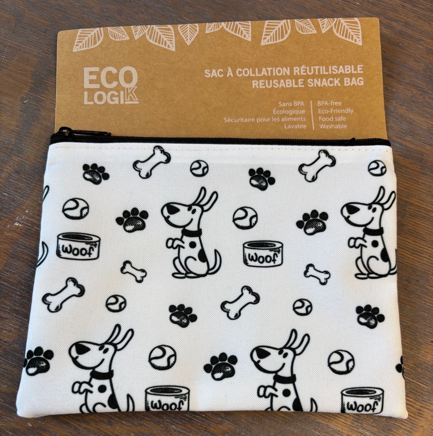 Sac à lunch chiens (petit) - Éco Logik