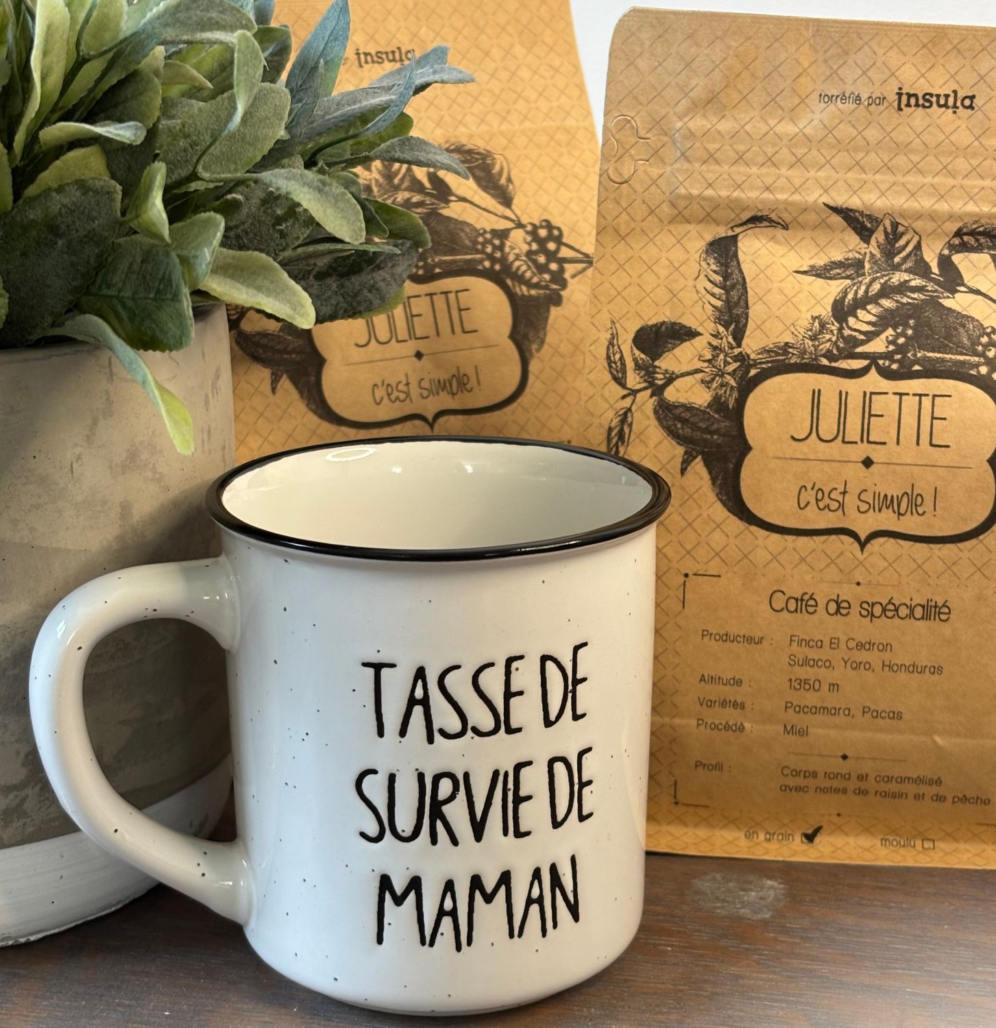 Tasse de survie de maman