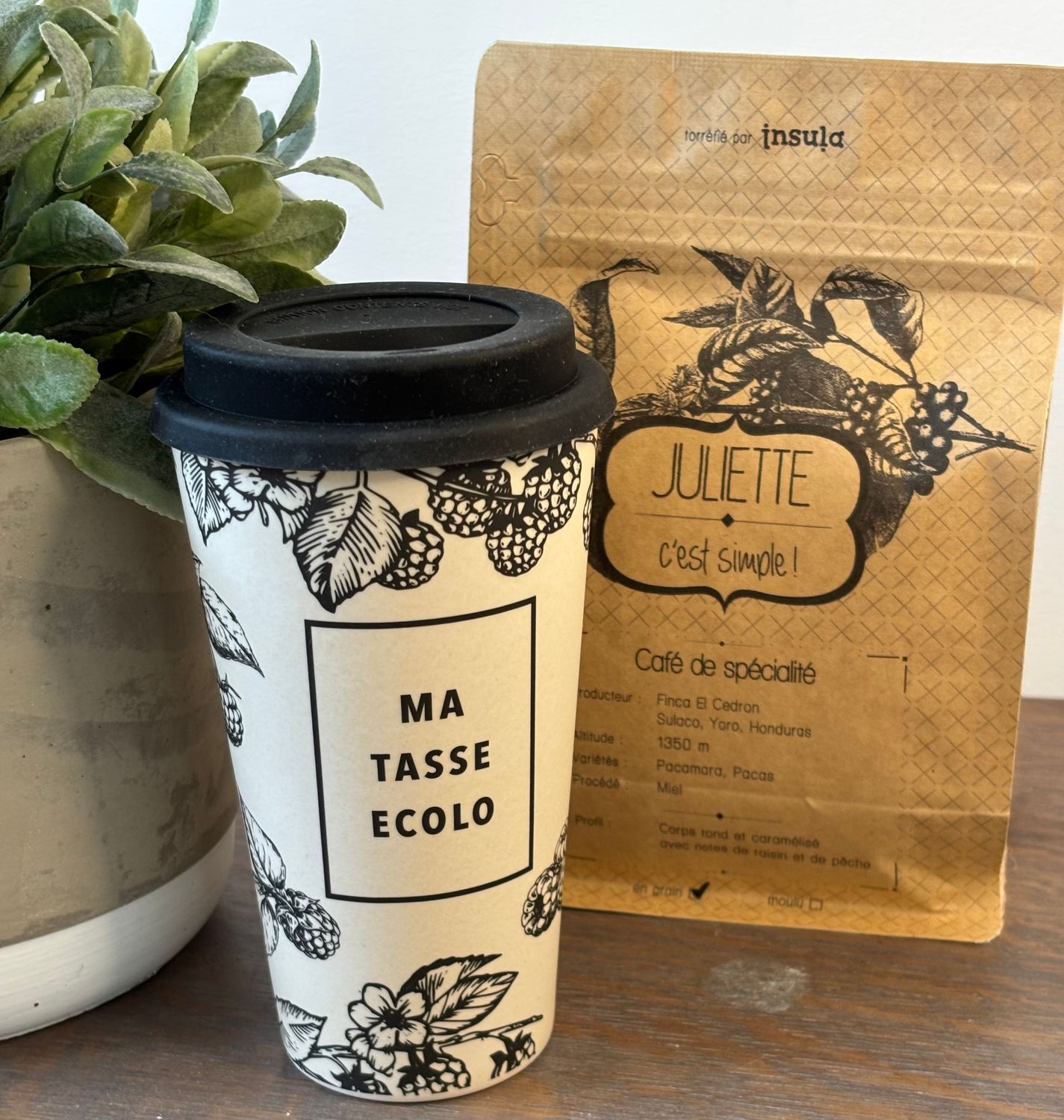Tasse en bambou - Ma Tasse Écolo