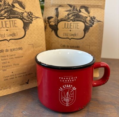 Tasse rouge - Le Start-Up - François Lambert