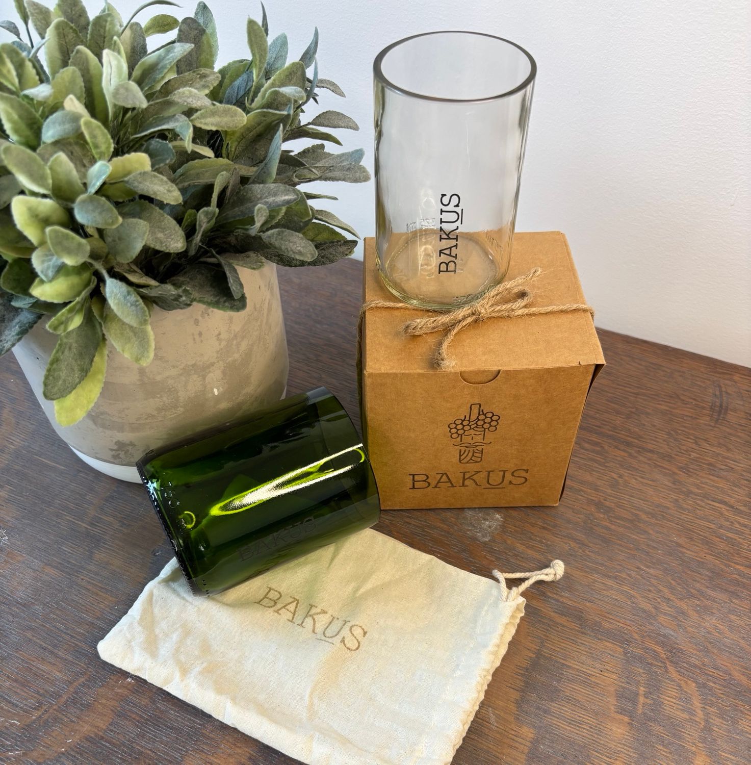 Duos 2 verres &amp; pochette de transport - Atelier Bakus