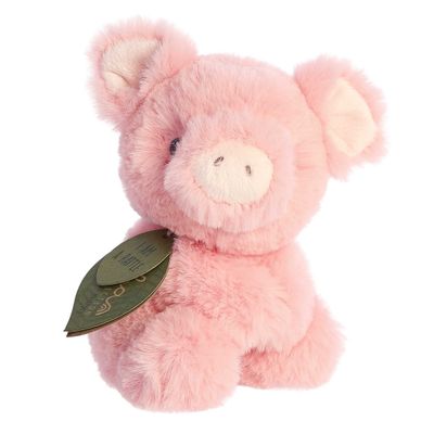 Petit cochonnet rose - Hochet - Aurora / Eco-Nation