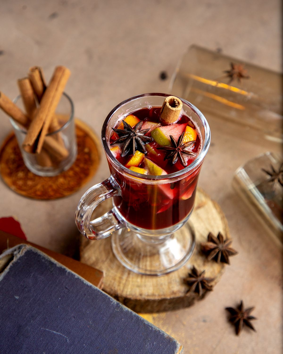 Mélange d&#39;épices à vin chaud - Sucre brut naturel