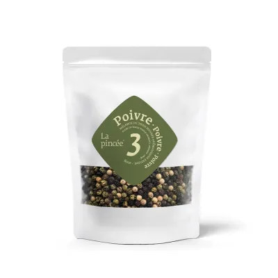 La pincée - Mélange de 3 poivres aromatiques entiers