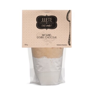 Brownies double chocolat