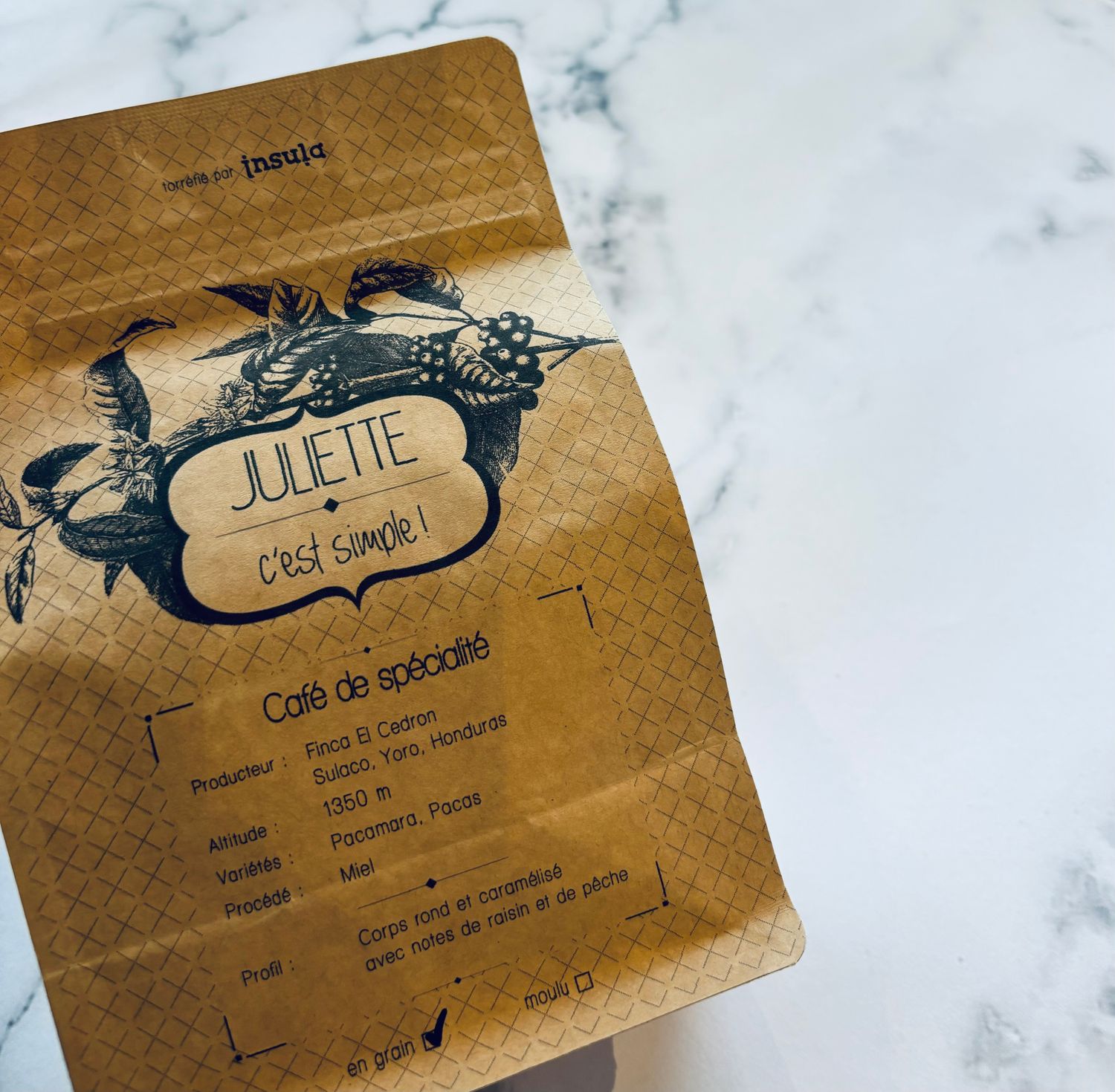 Café en grain - Juliette c'est simple !