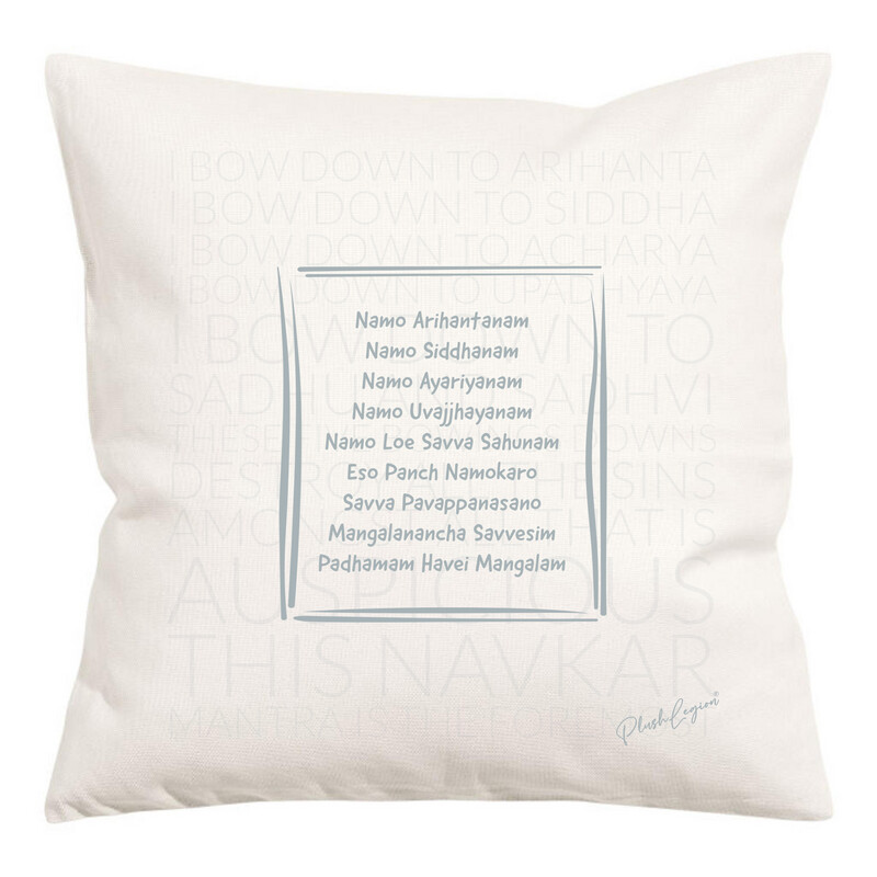 Jain Navkar Mantra Cushion