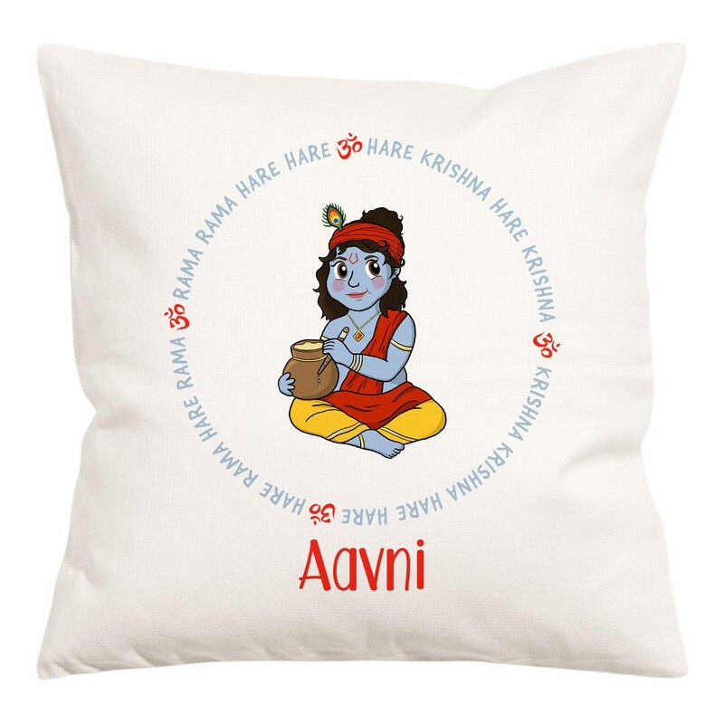 Personalised Krishna Kids Cushion