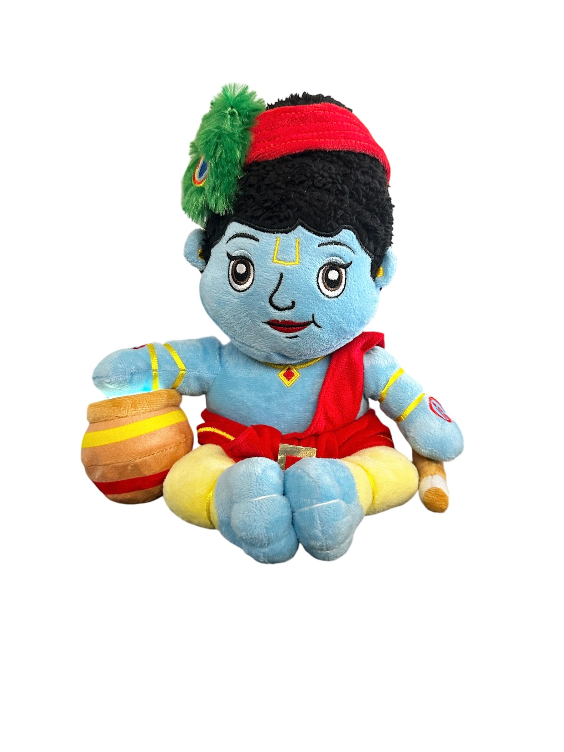 Krishna Light up Matli Pot - Singing Maha Mantra & Krishna Mini Book of Wisdom