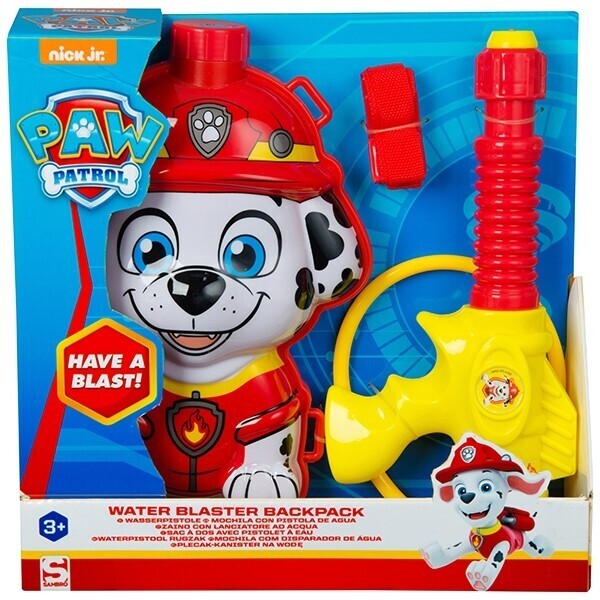 PAW PATROL MARSHALL WATER BLASTER BACKPACK