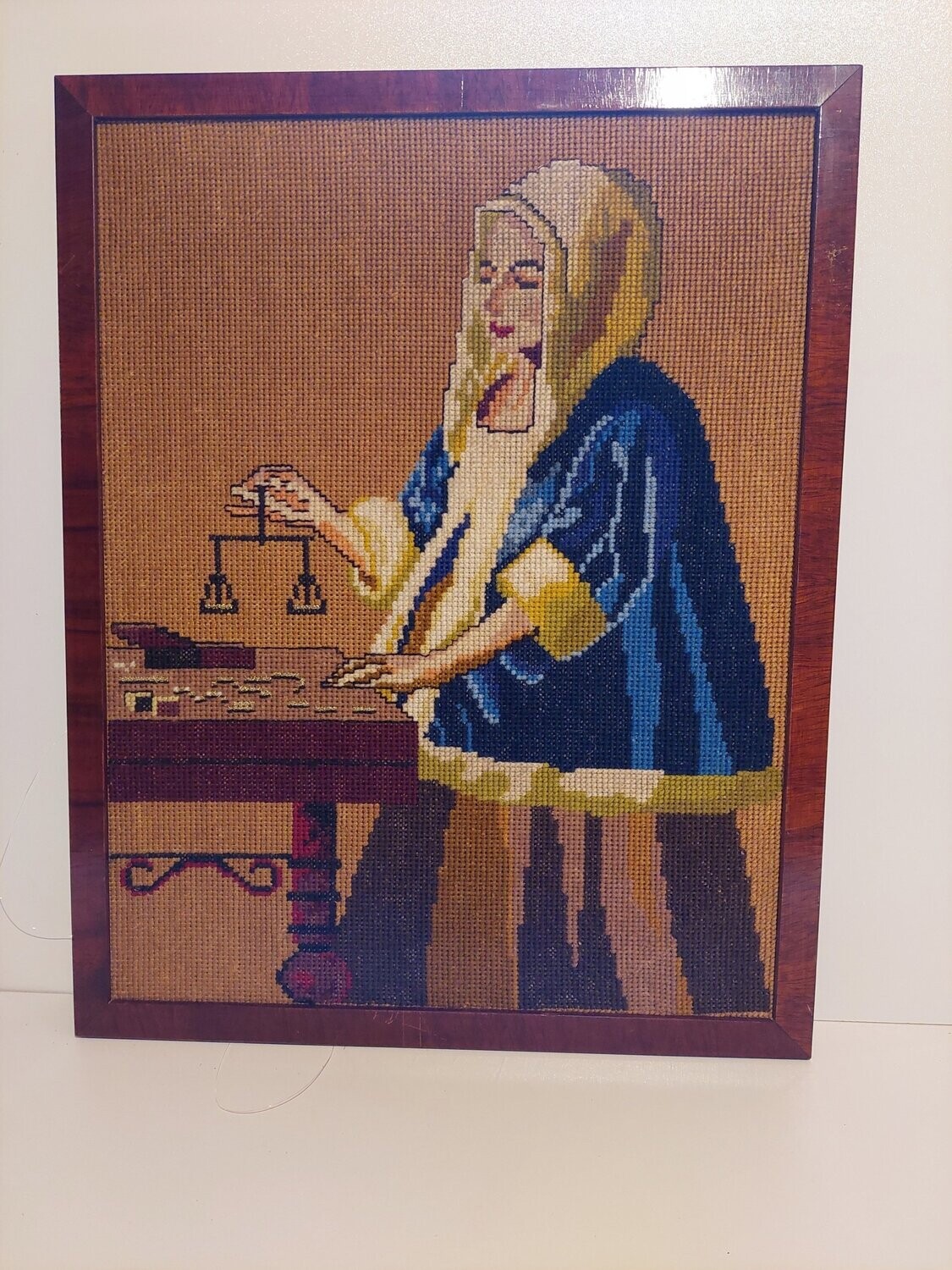 Vermeer, Vrouw met weegschaal
