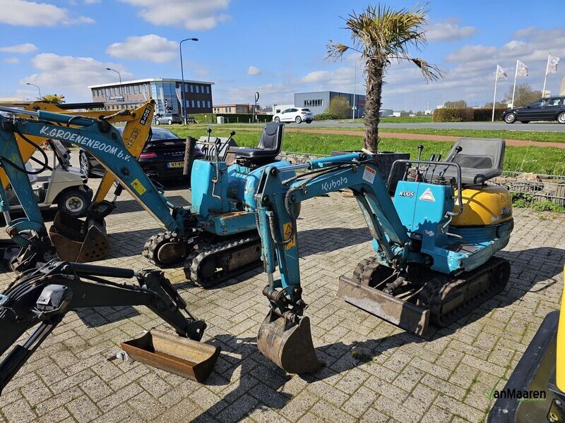 Kubota K005 - MINIGRAVER - EXCAVATOR - superhandig