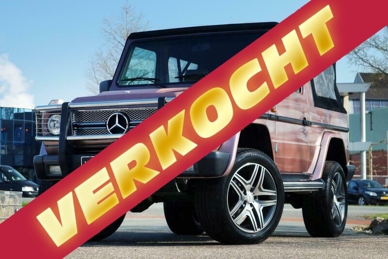SOLD Mercedes-Benz G-klasse 230 GE Cabrio cabriolet G klasse W463