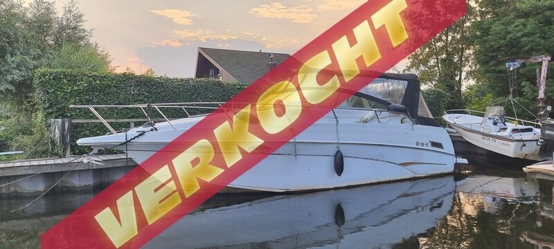 VERKOCHT: Speedcruiser Crownline 290cr 440pk 2x DIESEL 2002 250U!!!