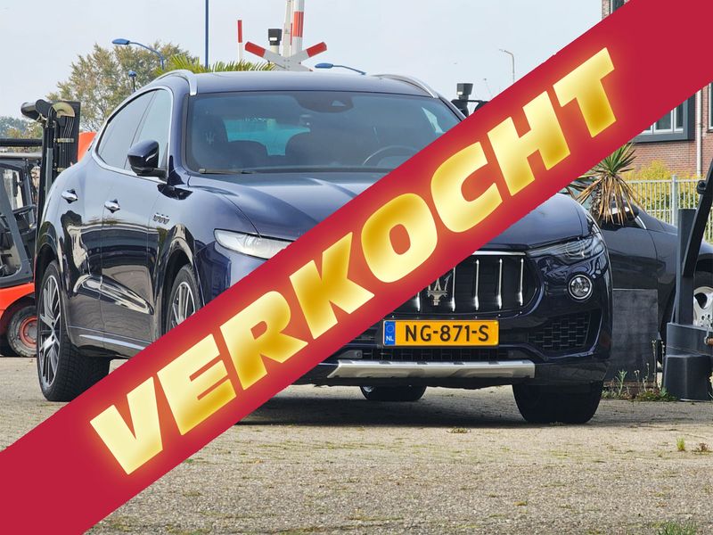 Maserati Levante NL auto - NAP - CAM-VERKOCHT