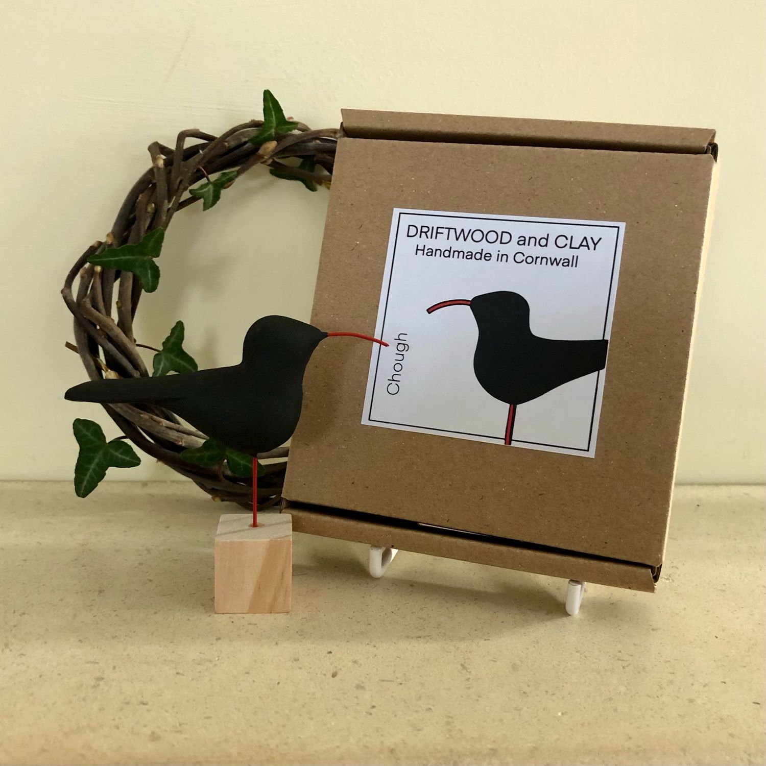 Cornish Chough In Box