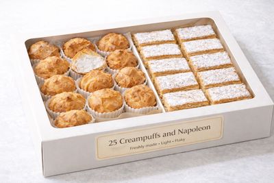Cream Puffs &amp; Swiss Roll Mix Box