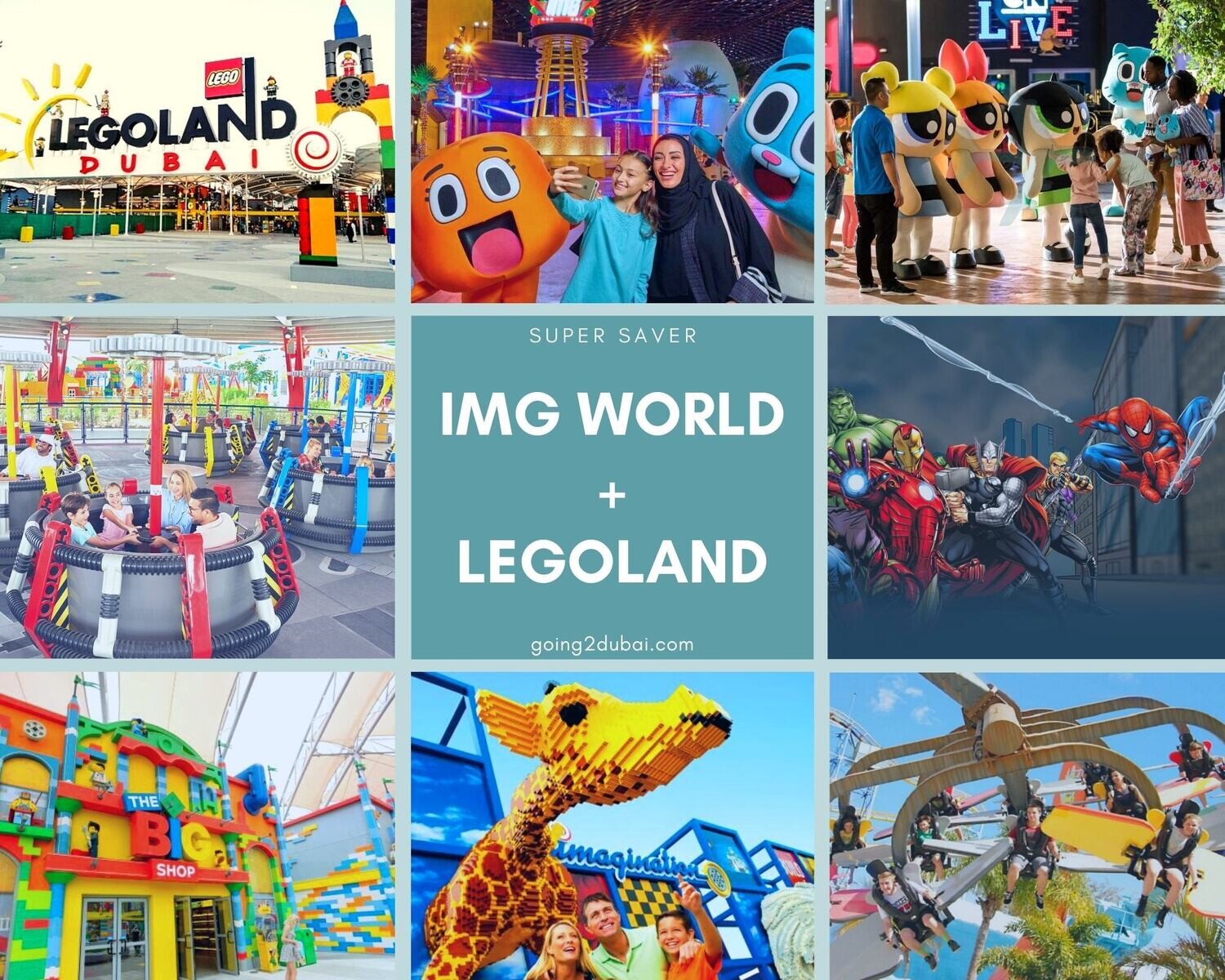 IMG World of Adventure + LEGOLAND Dubai