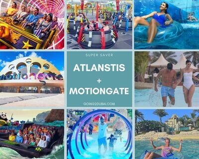 Atlantis Aquaventure + Motiongate Dubai Combo Pass