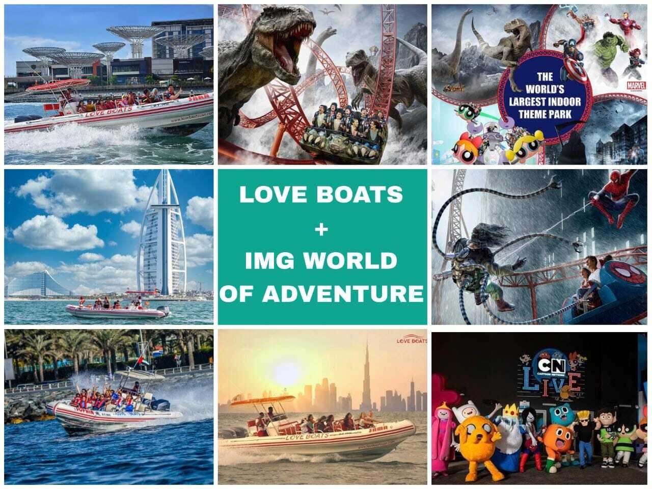 Love Boats + IMG World Dubai Combo Pass