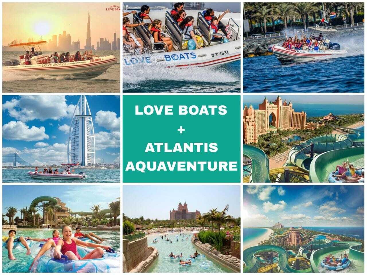 Love Boats + Atlantis Aquaventure Combo Pass