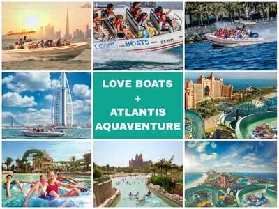 Love Boats + Atlantis Aquaventure Combo Pass