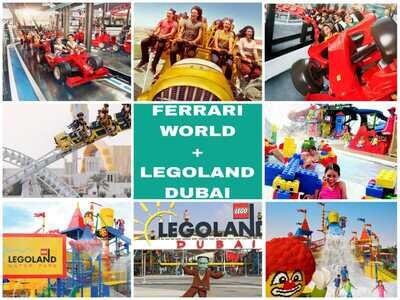 Ferrari World + Legoland Combo Pass