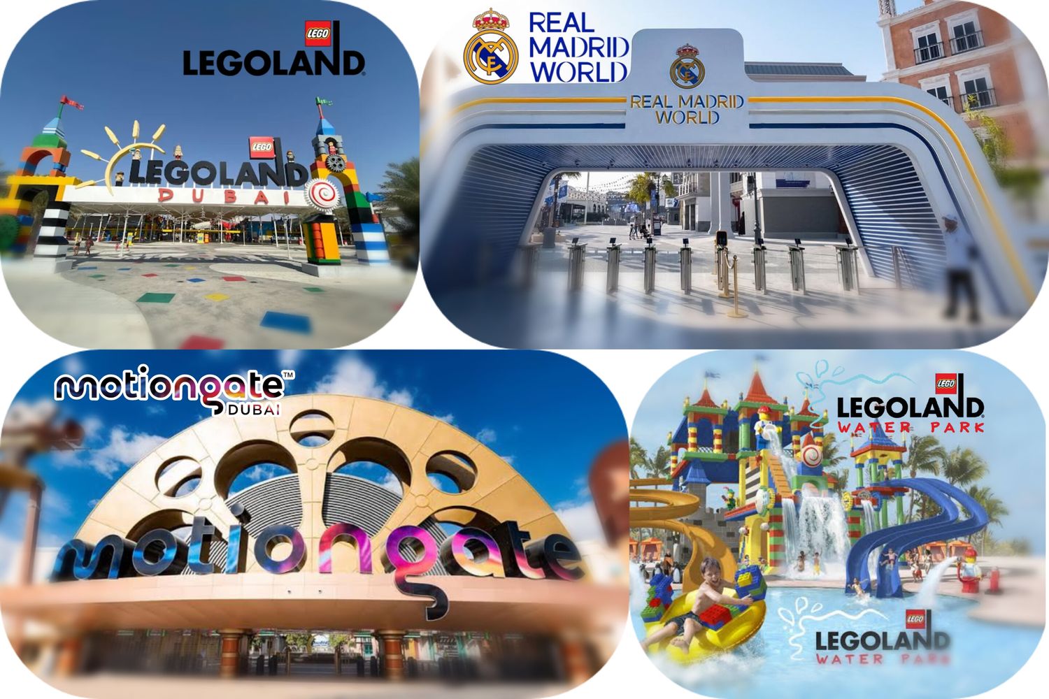 Real Madrid World + Any 1 Park