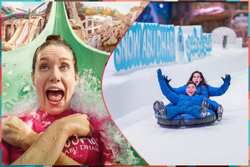 YAS Waterworld + Snow Abu Dhabi