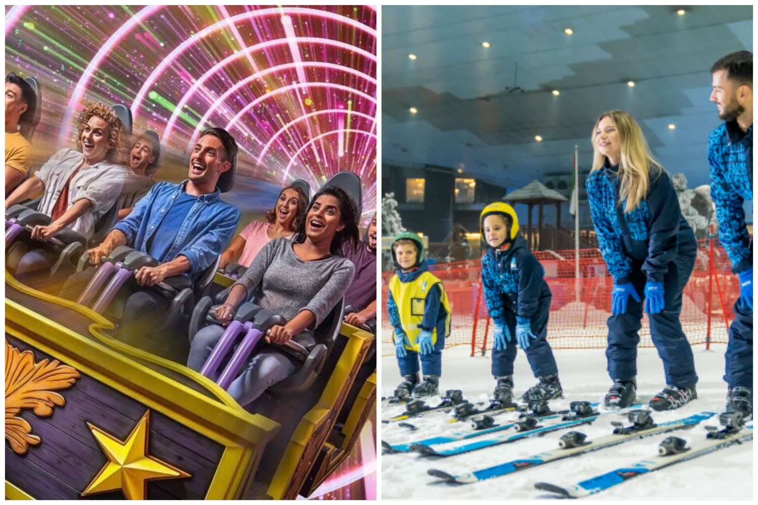 Motiongate Dubai + Ski Dubai Combo Pass