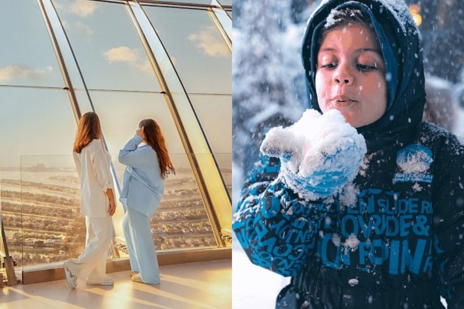 Ski Dubai Snow Plus + The View At The Palm Jumeirah