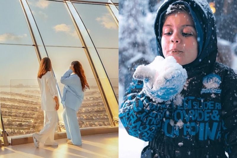 Ski Dubai Snow Plus + The View At The Palm Jumeirah