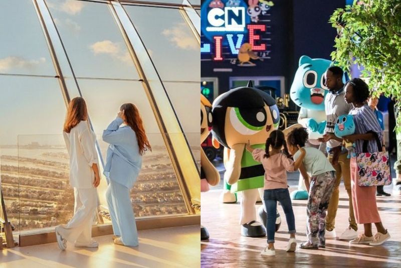 IMG Worlds Of Adventure + The View At The Palm Jumeirah