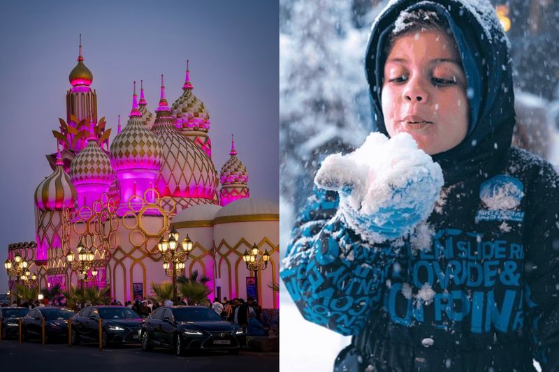 Global Village + Ski Dubai Snow Plus