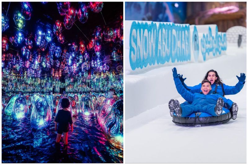 TeamLab Phenomena + Snow Abu Dhabi Day Pass