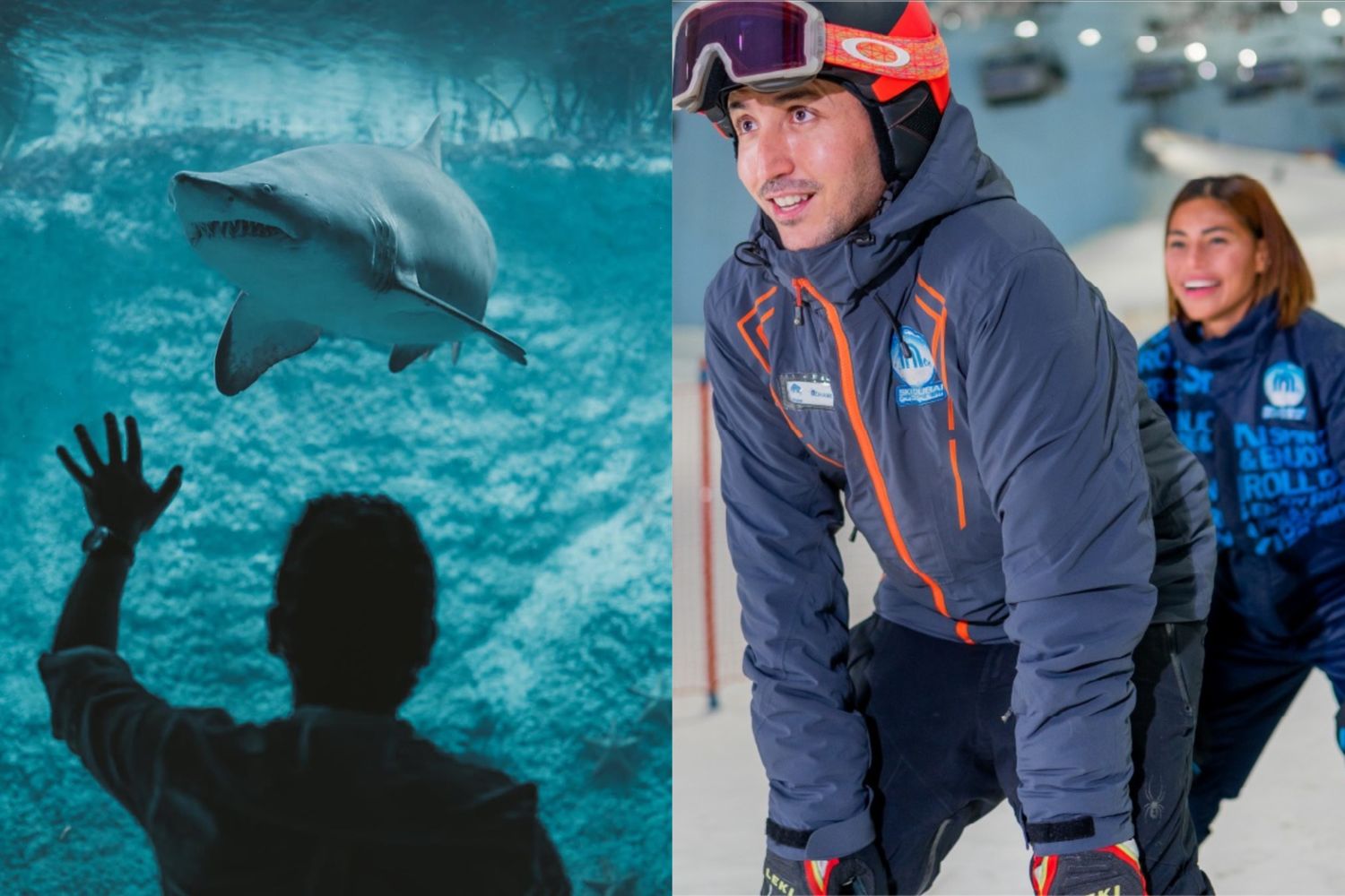 The Lost World Aquarium + Ski Dubai Snow Plus
