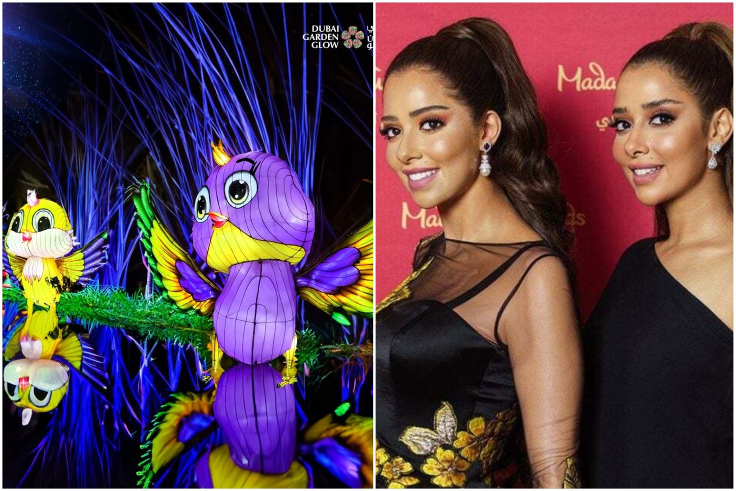 Madame Tussauds + Garden Glow Dubai