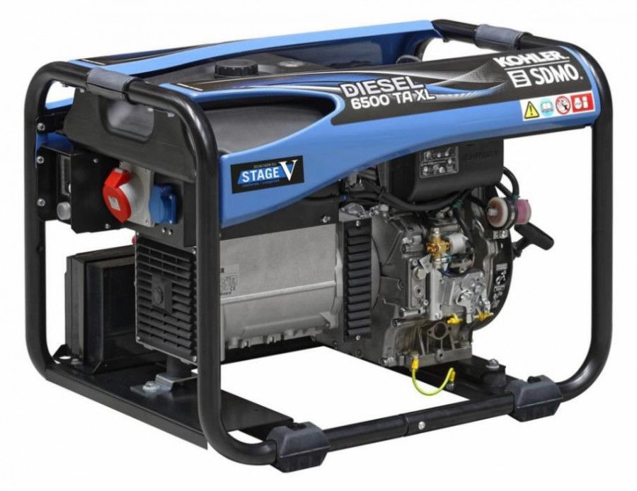Strāvas ģenerators DIESEL 6500 TA XL C5, SDMO