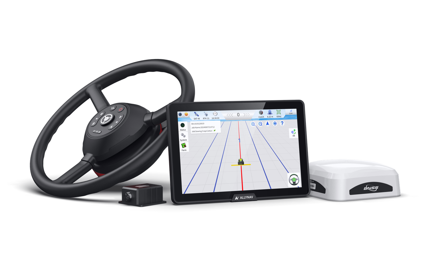 Automātiskā stūrēšanas sistēma ALLYNAV AF305 (12'')