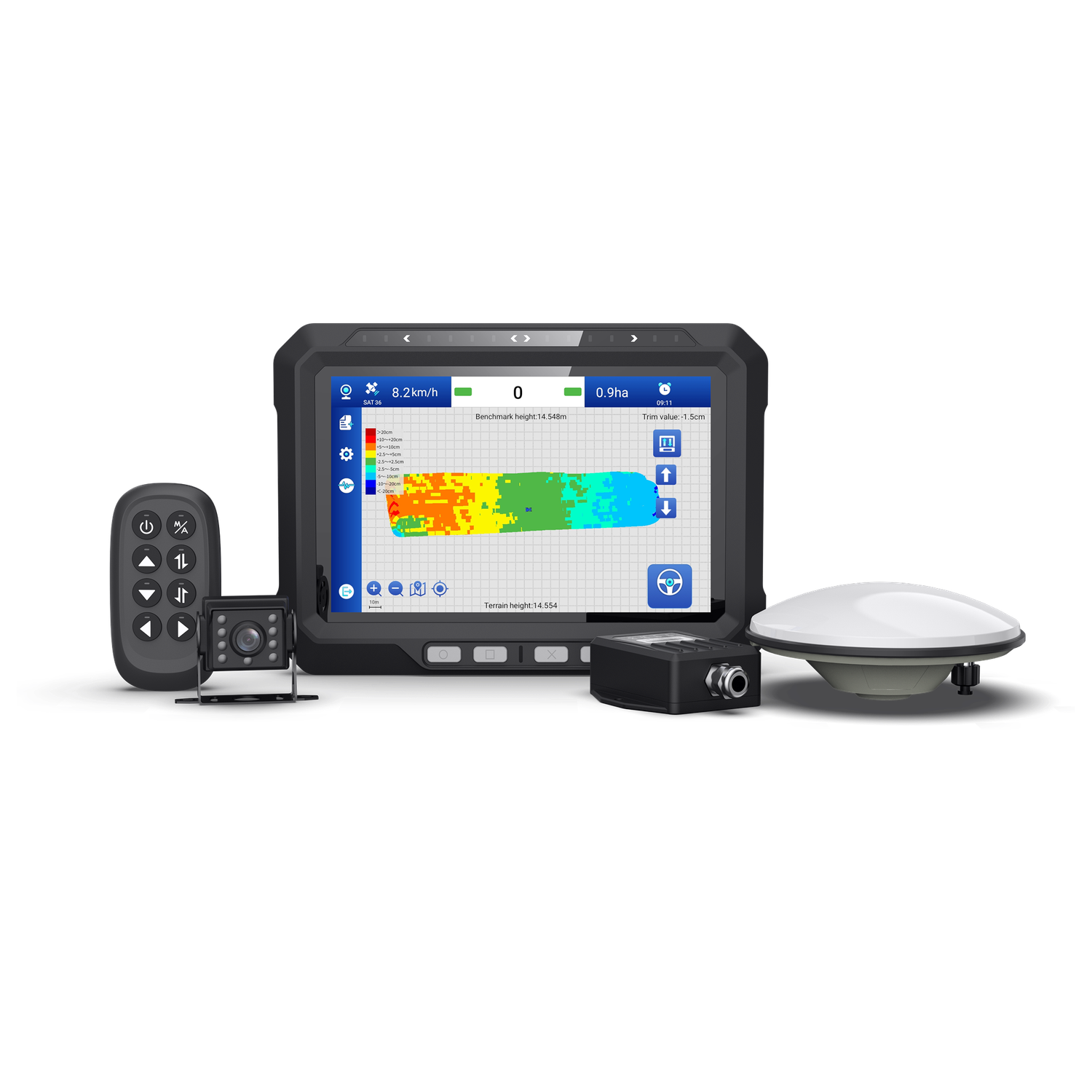 Augsnes izlīdzināšanas sistēma ALLYNAV W20